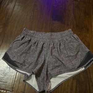 Lululemon Athletica Gray Hottie Hot 2.5in Athletic Shorts Great condition!!!